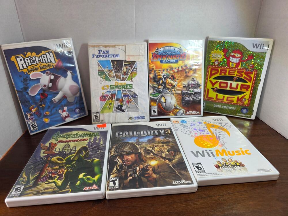 WII LOT OF 7 games